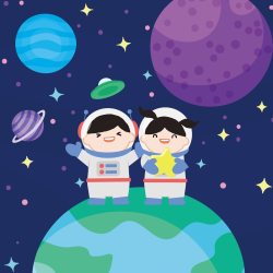 2. Space Poster (A3 Size)